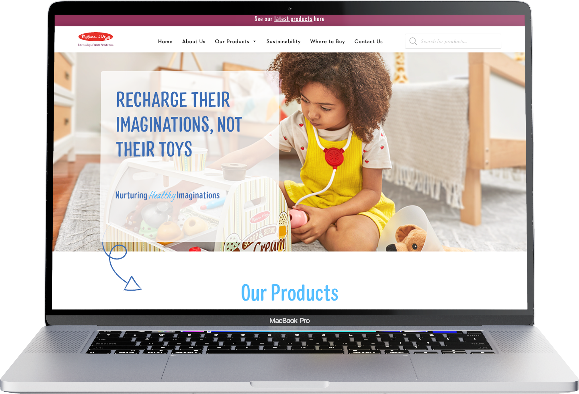 Melissa and Doug - Macbook Online Brand Positioning
